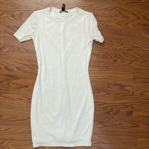 Forever 21 Woman's White Mini Dress- EUC